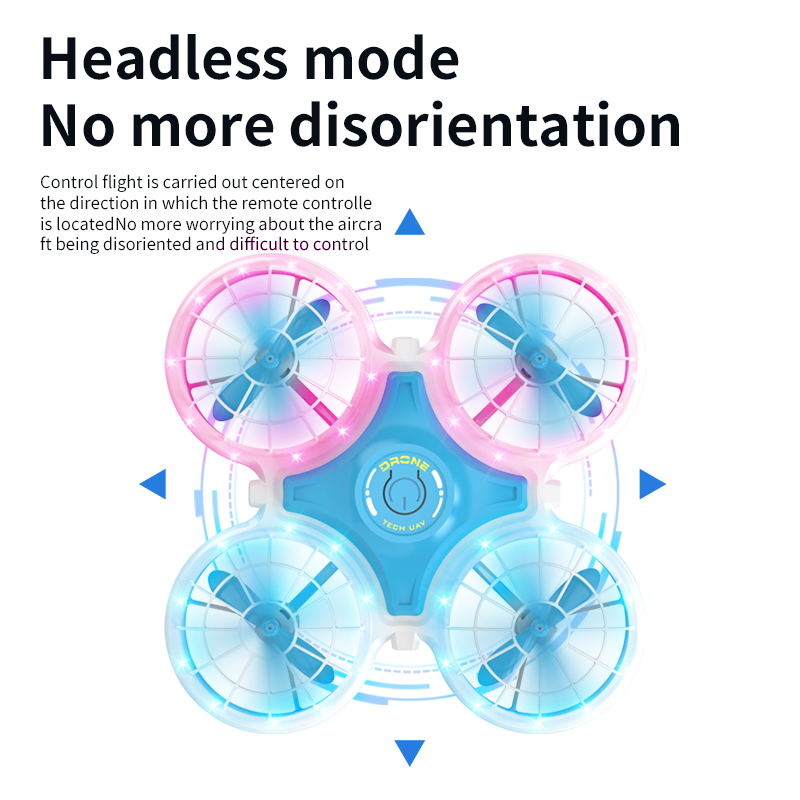 ミニドローンフラッシュ 3D フリップ 2.4 グラム 4C - Drone Kit Tricopter のレビューと価格